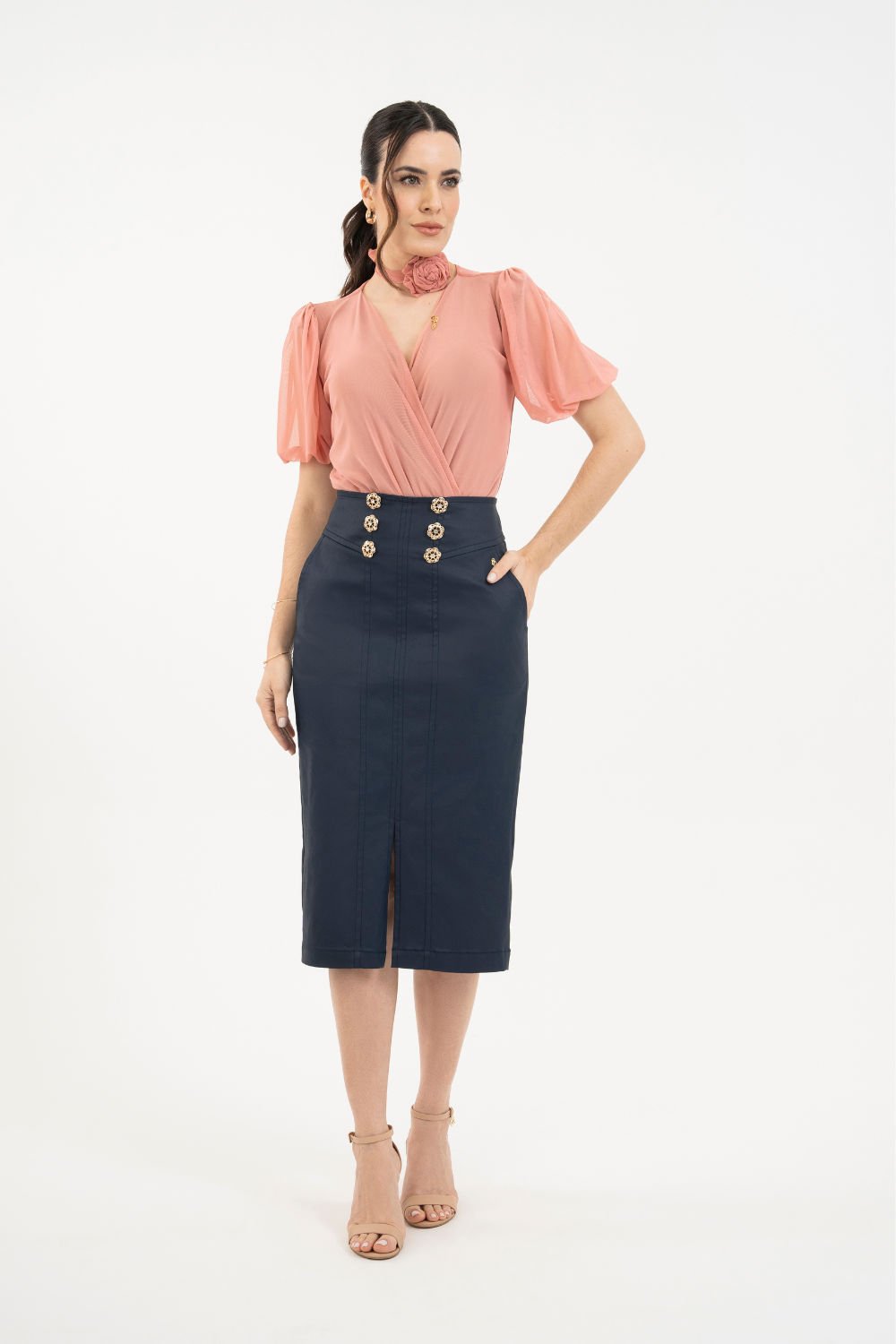 quanto custa uma blusa de manga bufante de seda