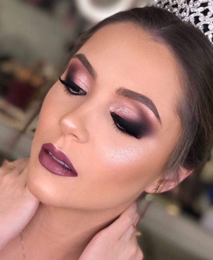 quanto custa maquiagem profissional noiva morena noite