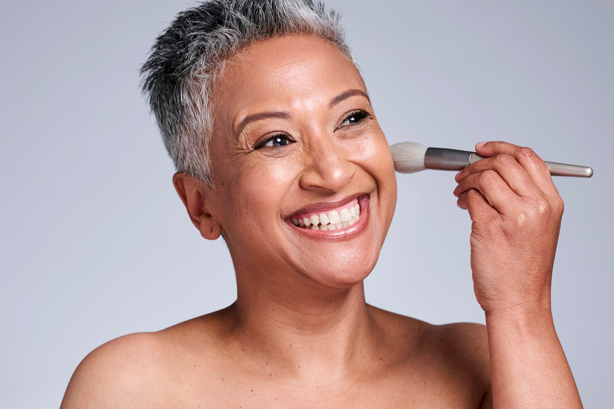 maquiagem para pele madura