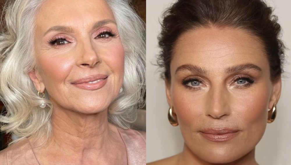 maquiagem para pele madura