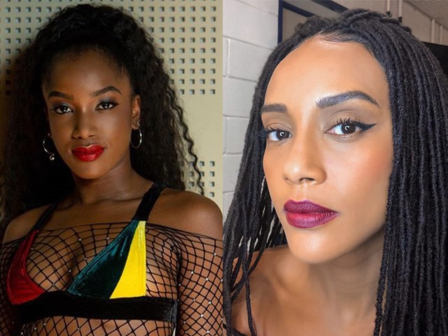 maquiagem para pele morena com batom vermelho