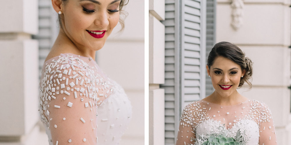 maquiagem para pele morena com batom vermelho