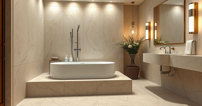 Como Combinar Mármore Travertino com Outros Materiais na Decoração