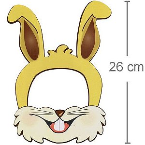 mascara de coelho para imprimir