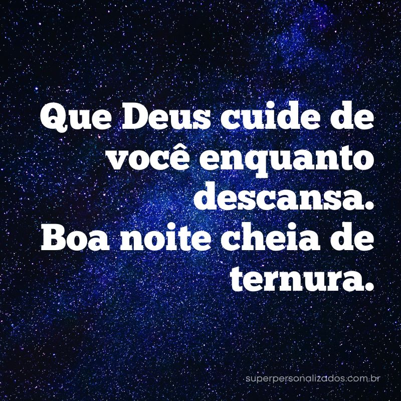 mensagem de boa noite para quem está doente e não consegue dormir