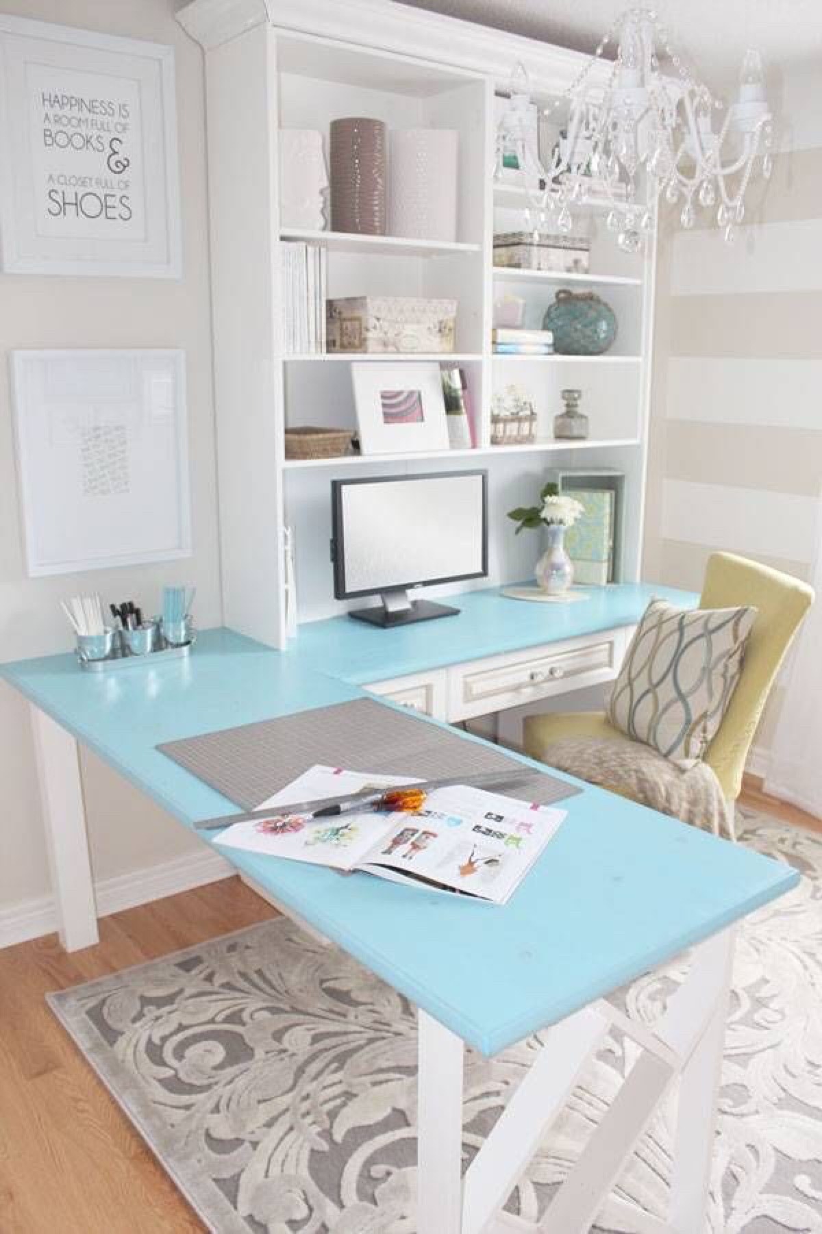mesa de canto para home office