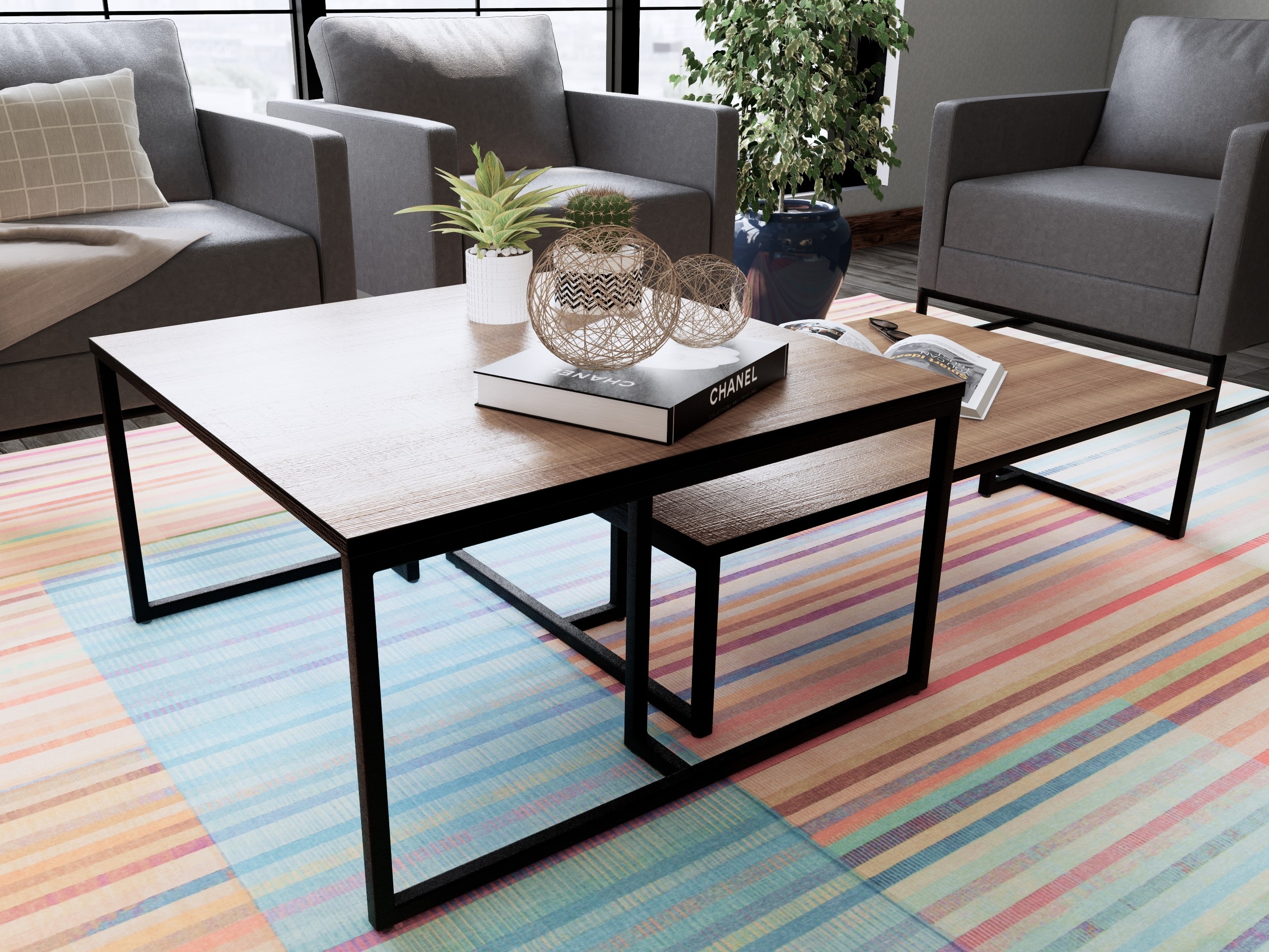 mesa de centro para sala pequena