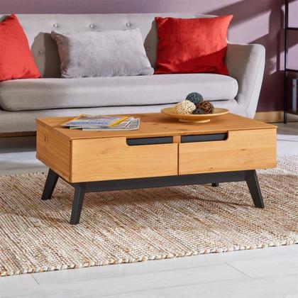 Como escolher a altura ideal para sua mesa de centro com gavetas