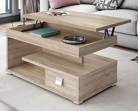 Onde comprar mesa de centro com gavetas: Magazine Luiza