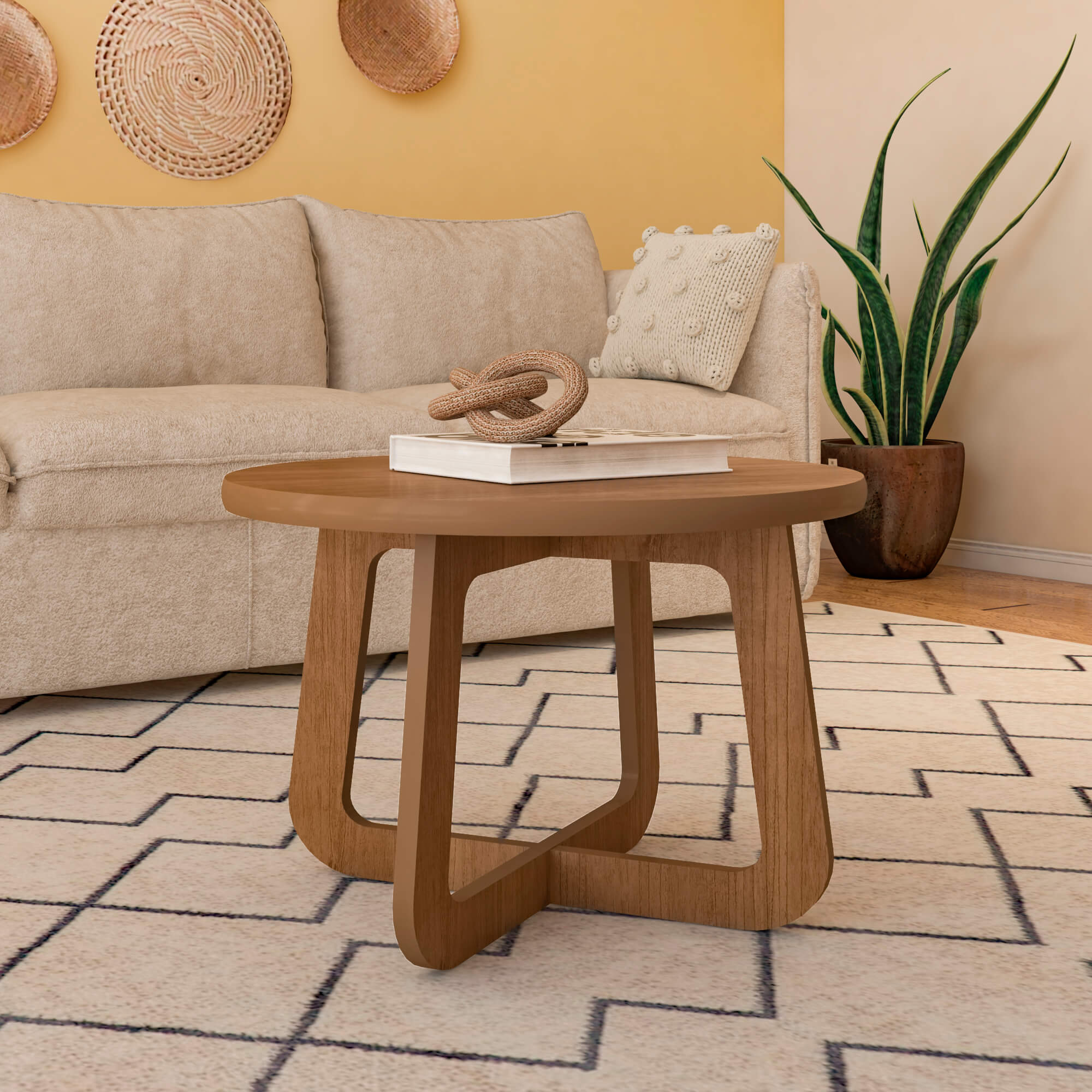 Mesa de canto para sala pequena