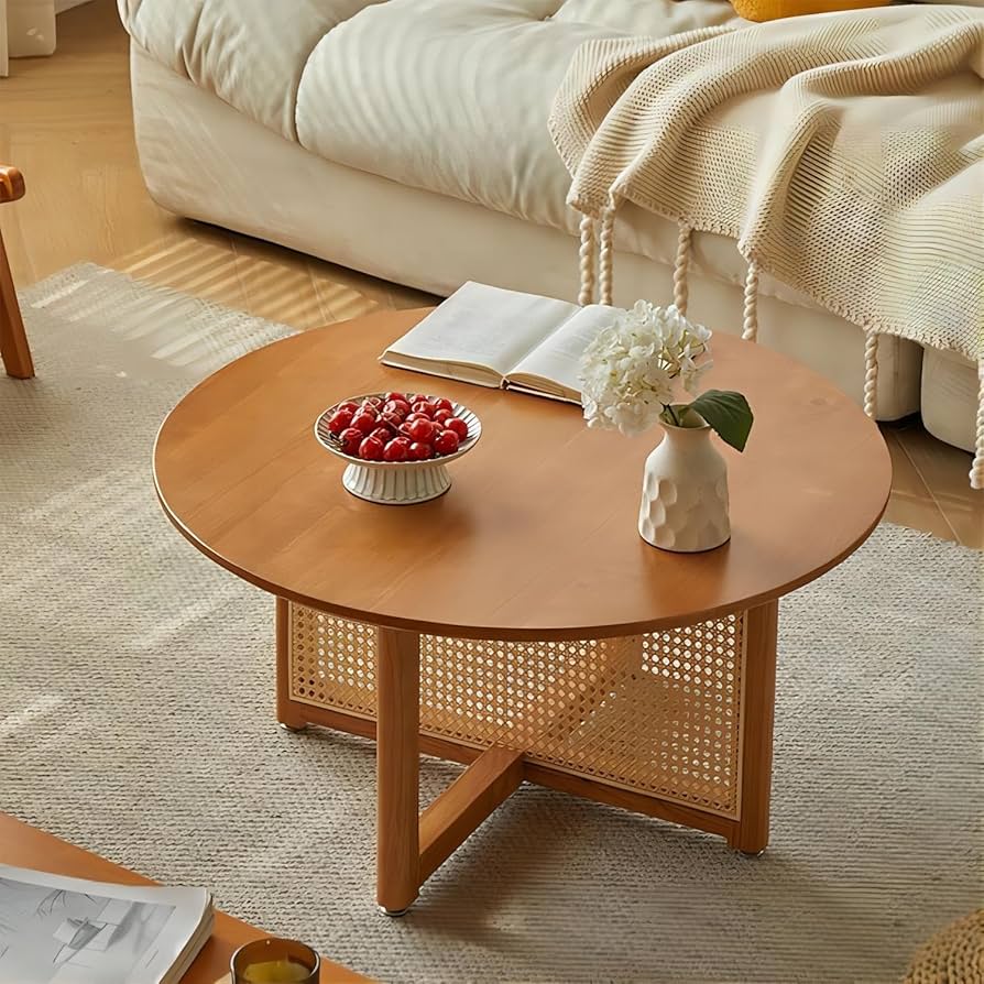 Mesa de centro de acrílico para sala pequena
