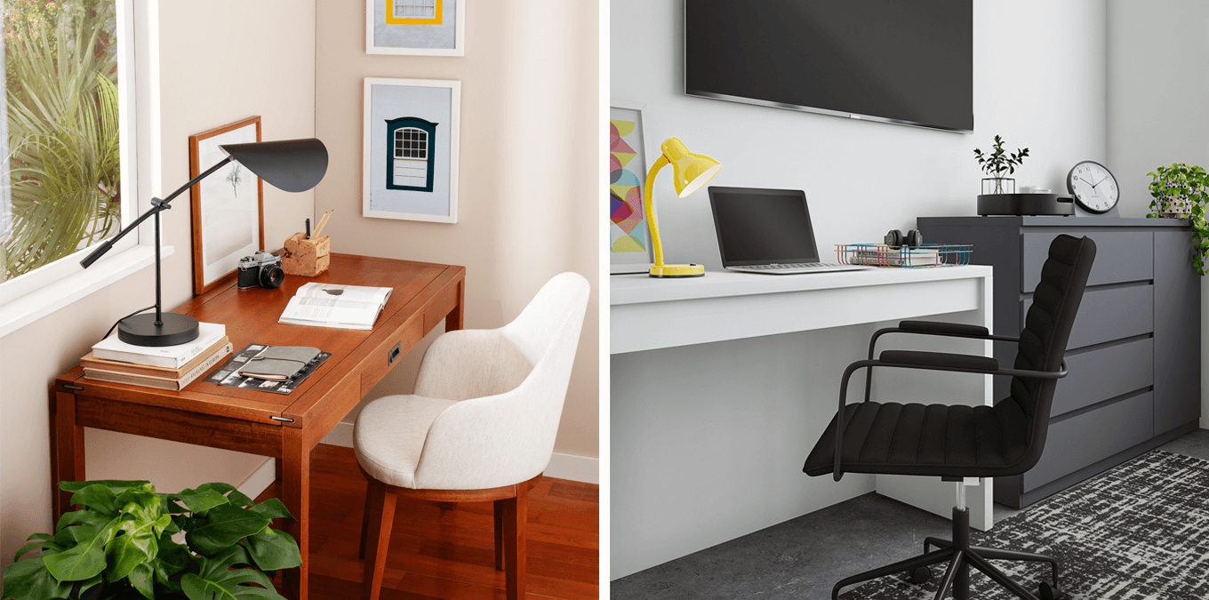 melhores mesas de escritório para home office