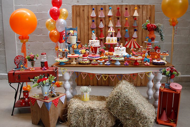 mesa para decoracao de festa