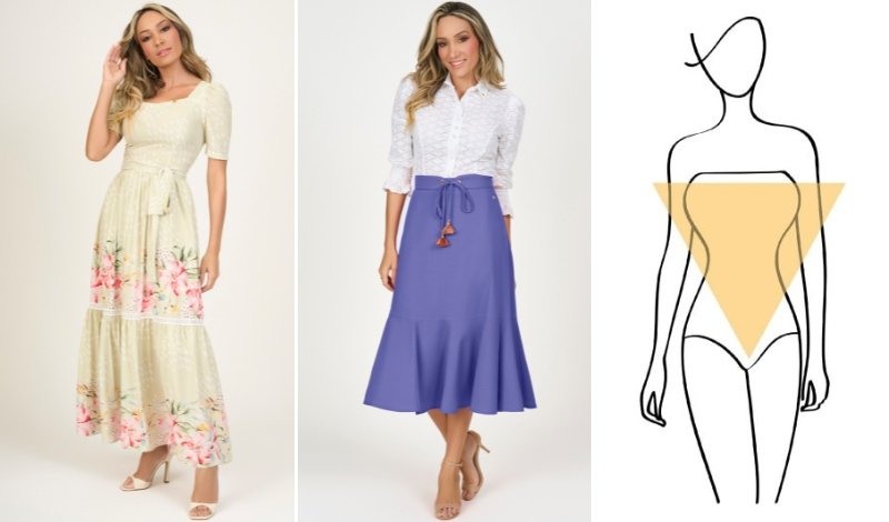 moda feminina elegante para diferentes tipos de corpo