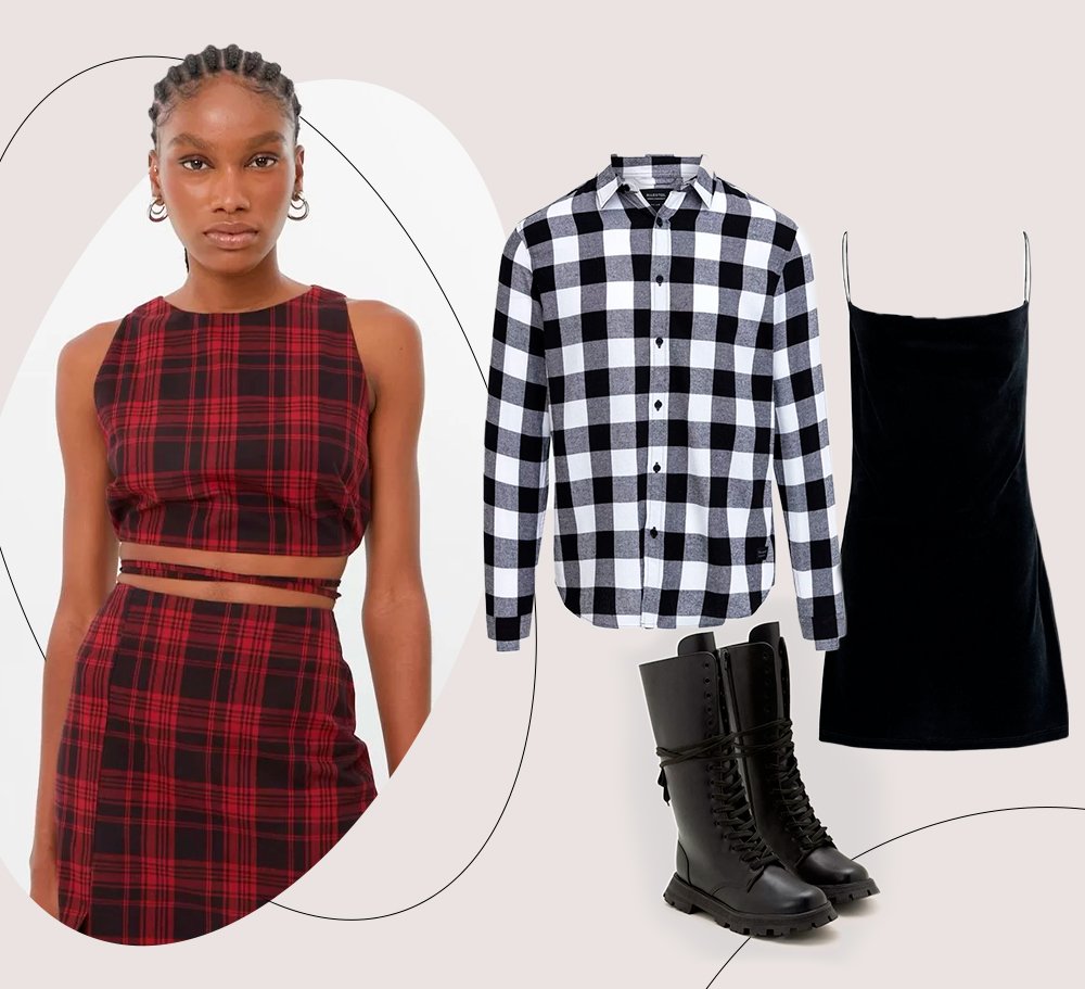 moda grunge feminina anos 90