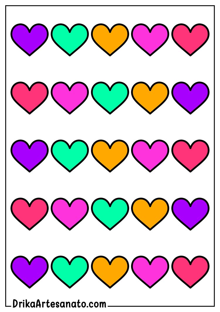 Ideias Criativas com Moldes de Coração para Decoração e Presentes