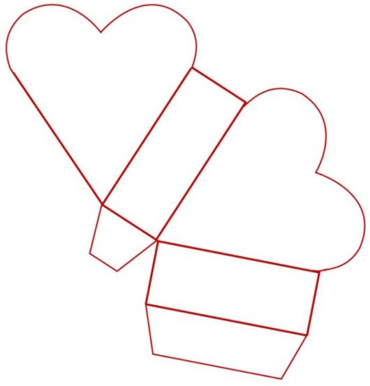 Como Usar Moldes de Coração em Artesanato de Feltro