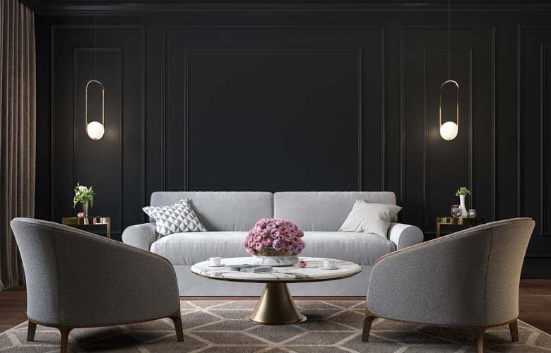 O Poder dos Espelhos na Decoração de Interiores Escuros