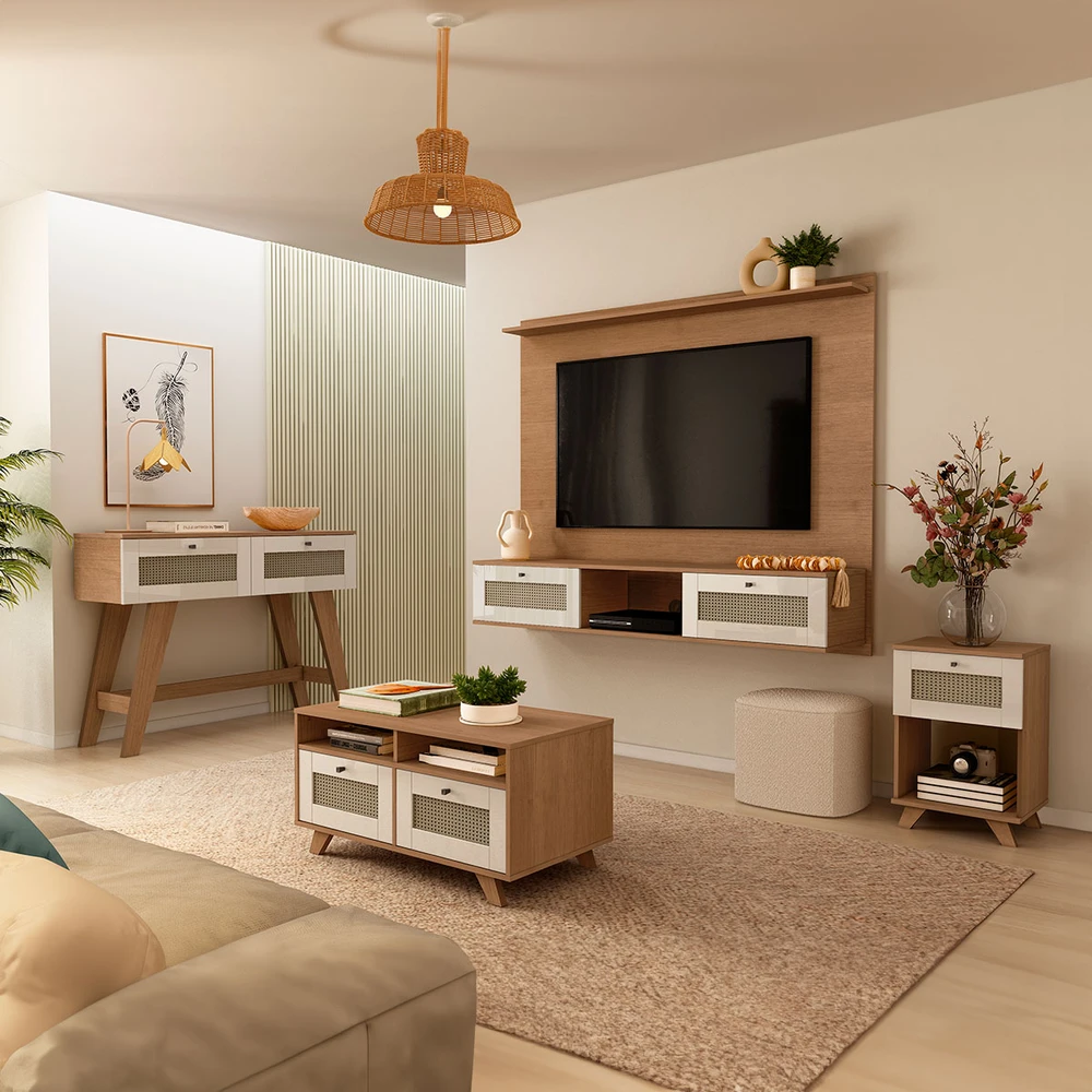 Decoração Biofílica: Integrando a Natureza em Sua Sala de Estar