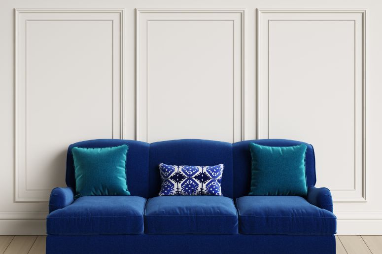 ideias de moveis para sala com boiserie