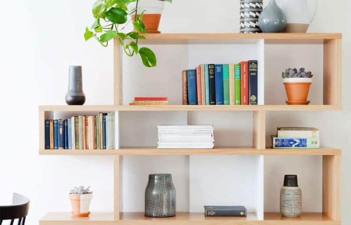 nichos e prateleiras