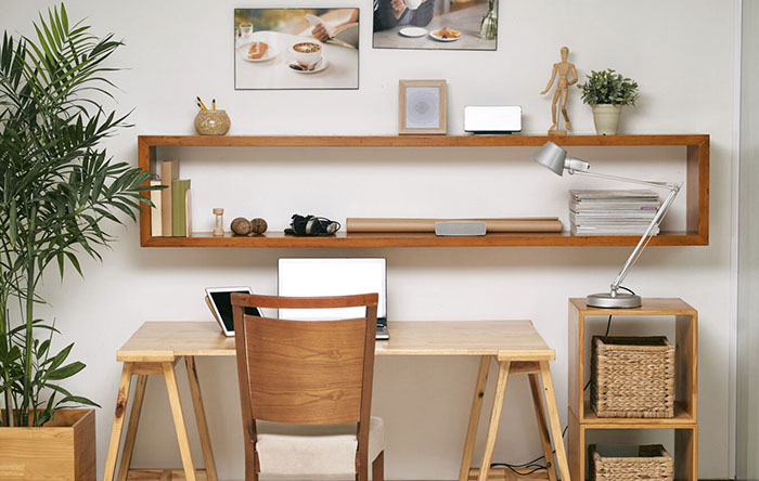 nichos e prateleiras