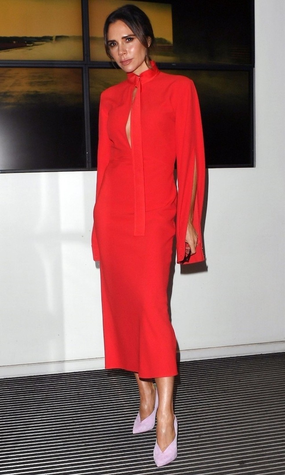 o que combina com vestido vermelho