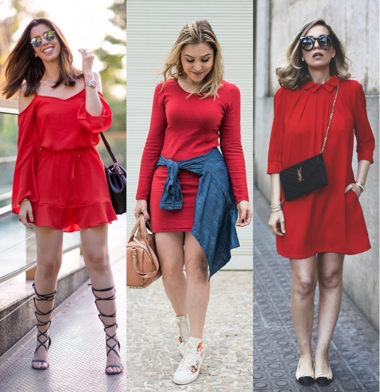 Cores que Realçam seu Vestido Vermelho: Um Guia de Harmonia