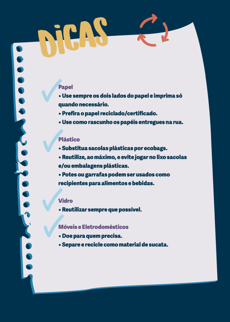 erros comuns na separação de lixo reciclável