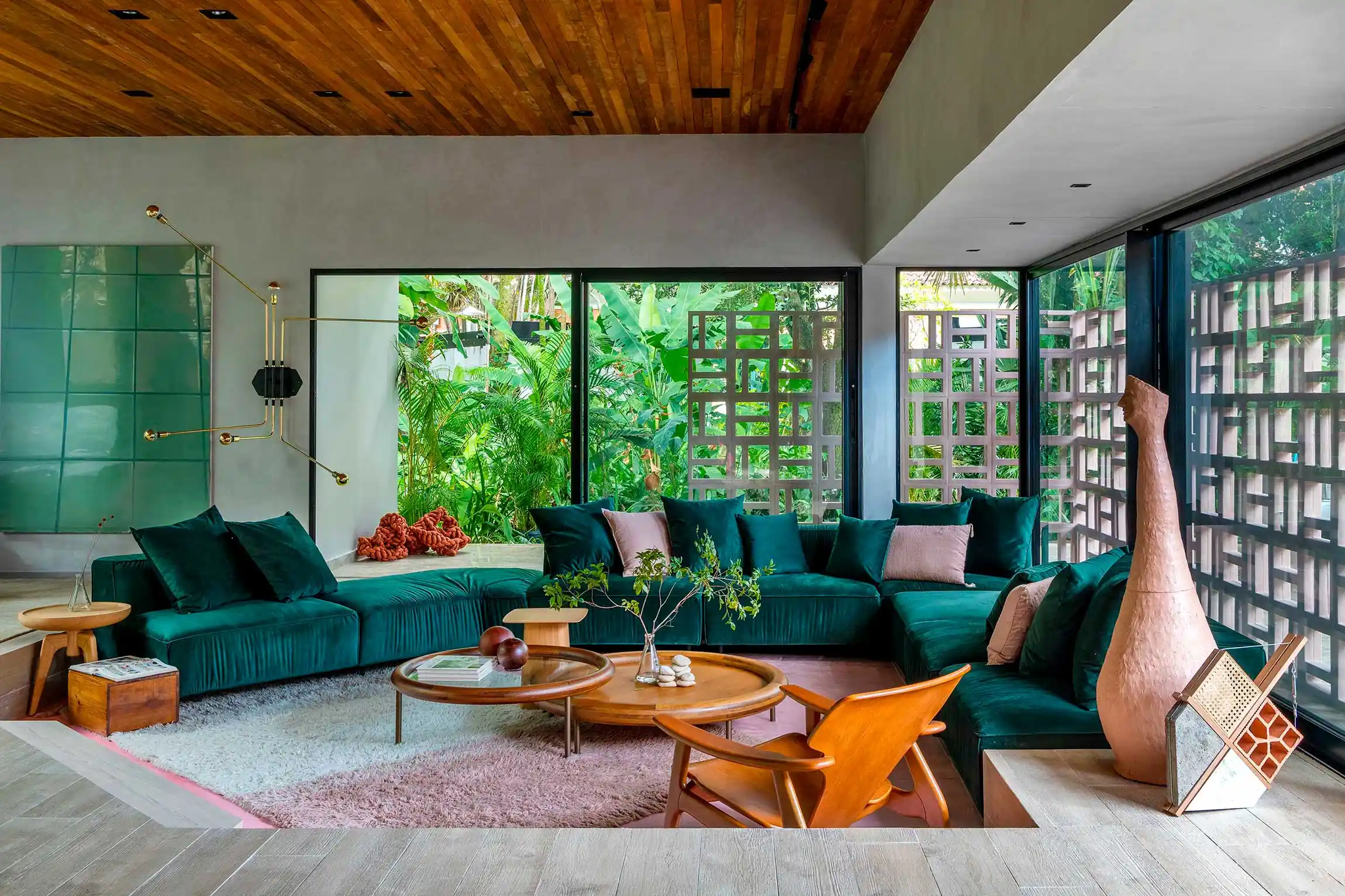 preço médio sofá reto design moderno