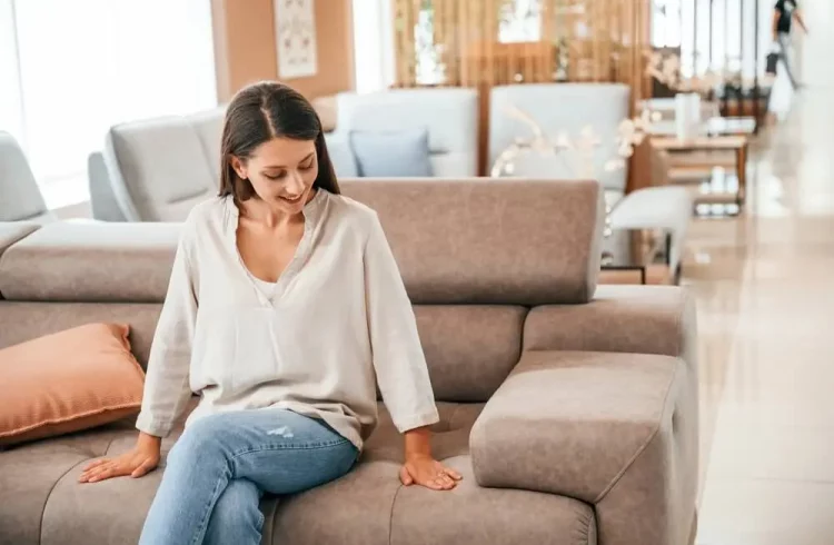 preço médio sofá reto design moderno