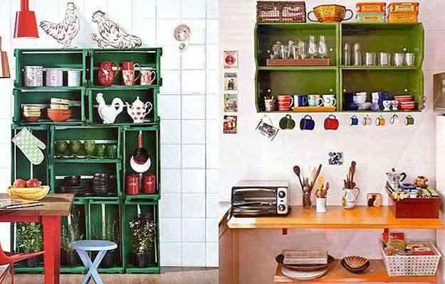 caixote de feira ou pallet para organizar