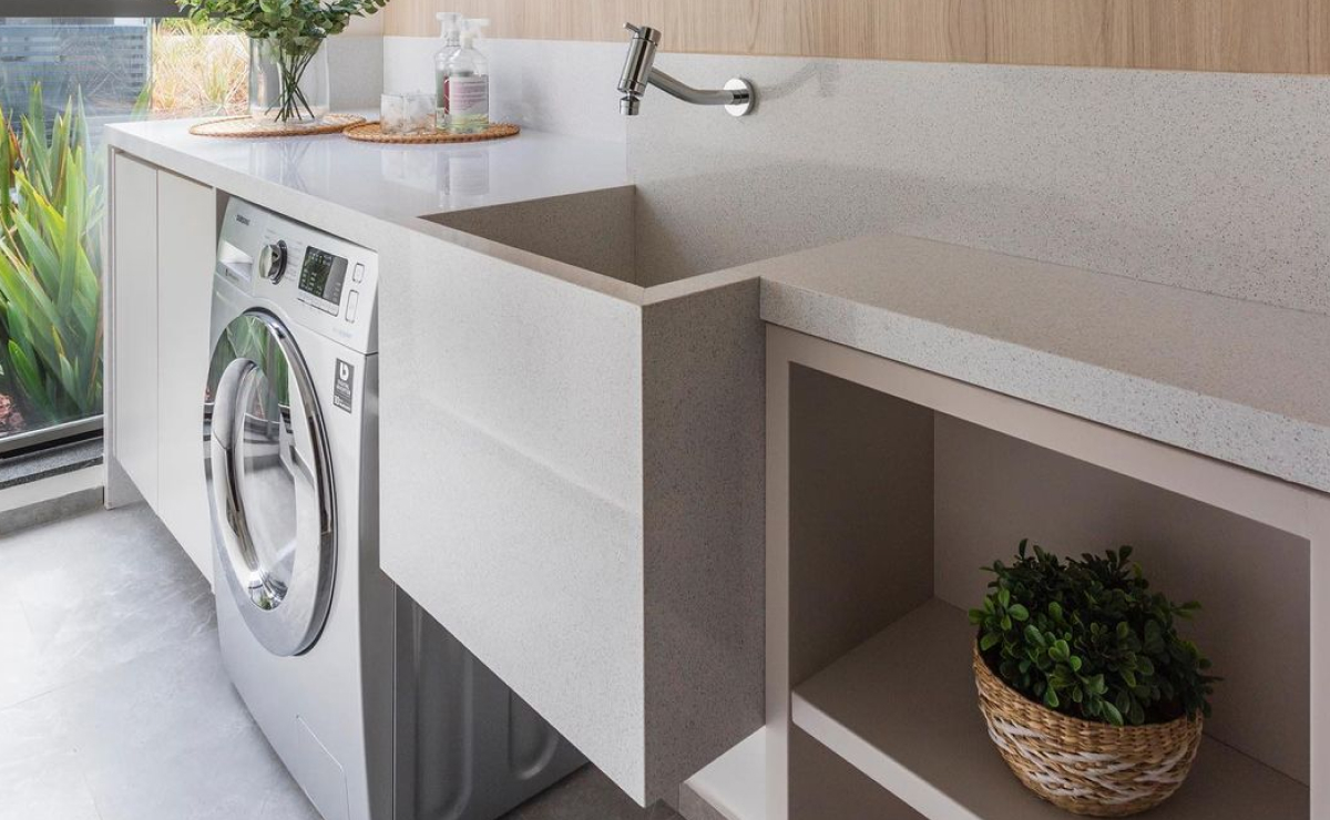 organizacao da area de servico