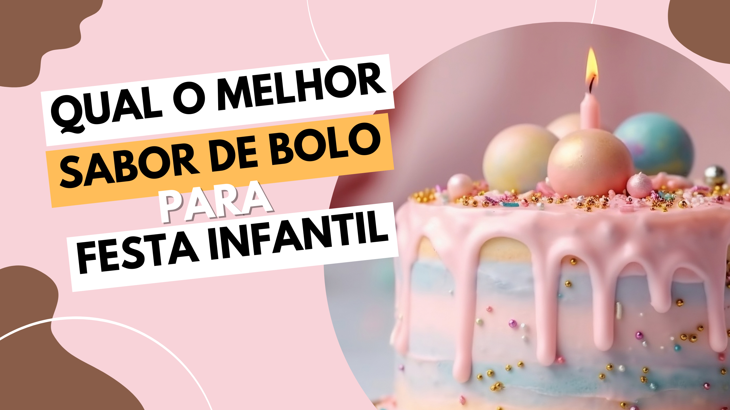 Decoração de bolos infantis: Tendências e dicas criativas