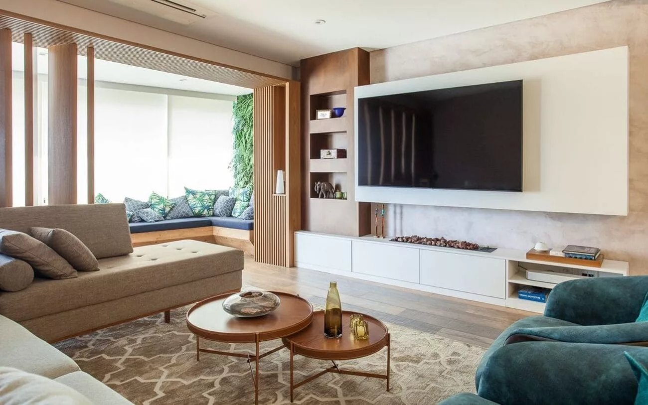 painel de tv para sala de 3 metros