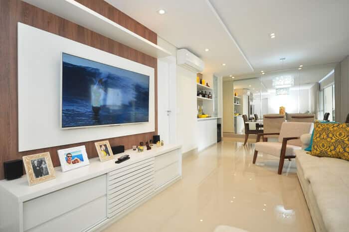 painel de tv para sala de 3 metros