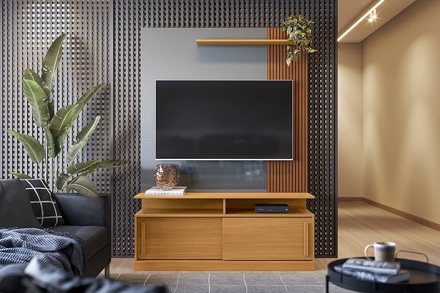 painel de tv até 50 polegadas sala pequena