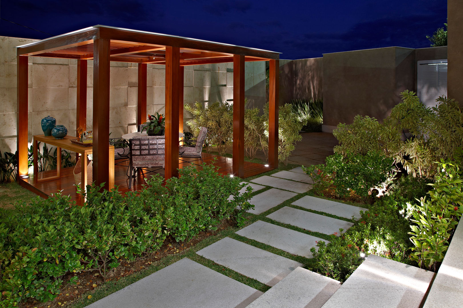 paisagismo para areas de sombra