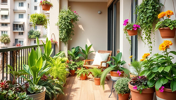 Guia Completo de Plantas para Varandas com Sol e Sombra