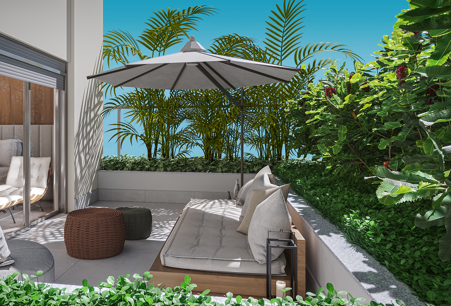 paisagismo para varanda de apartamento