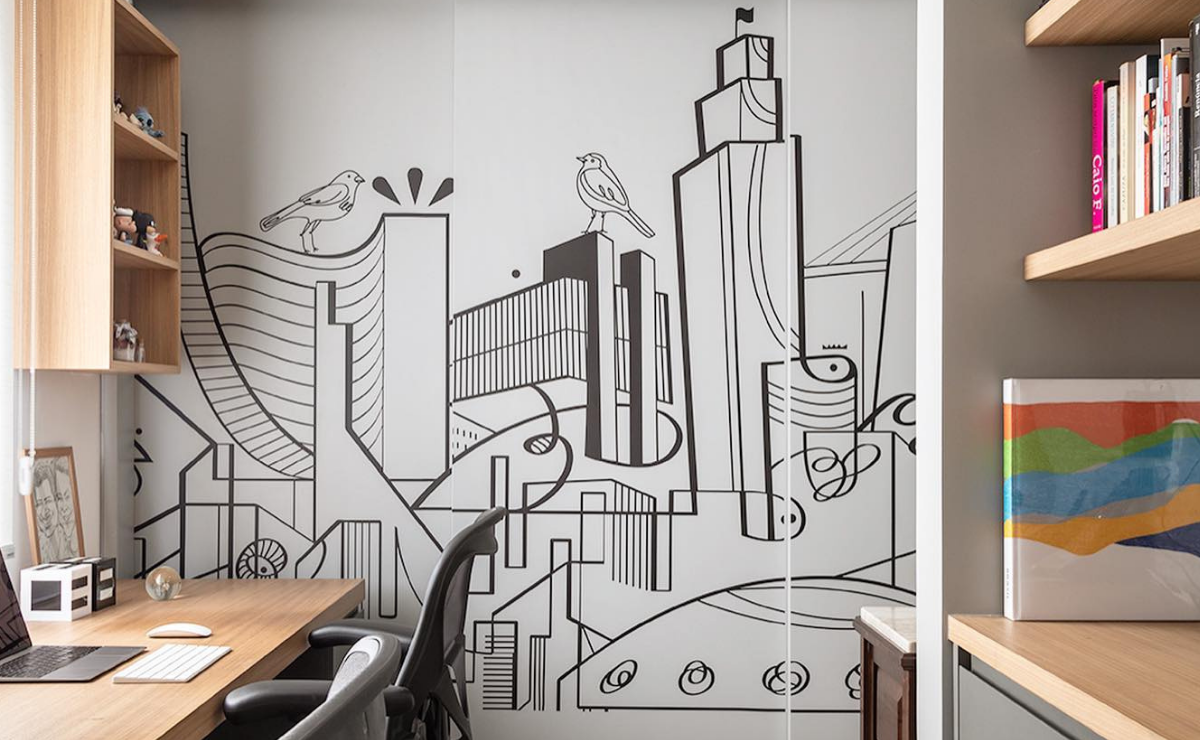 quanto custa um rolo de papel de parede para sala