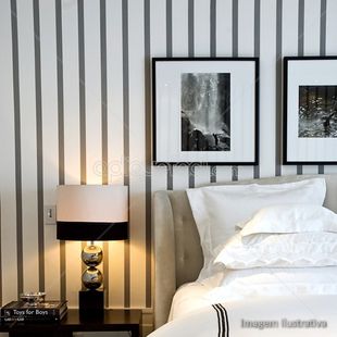 A Arte de Decorar Quartos Pequenos com Papel de Parede e Espelhos