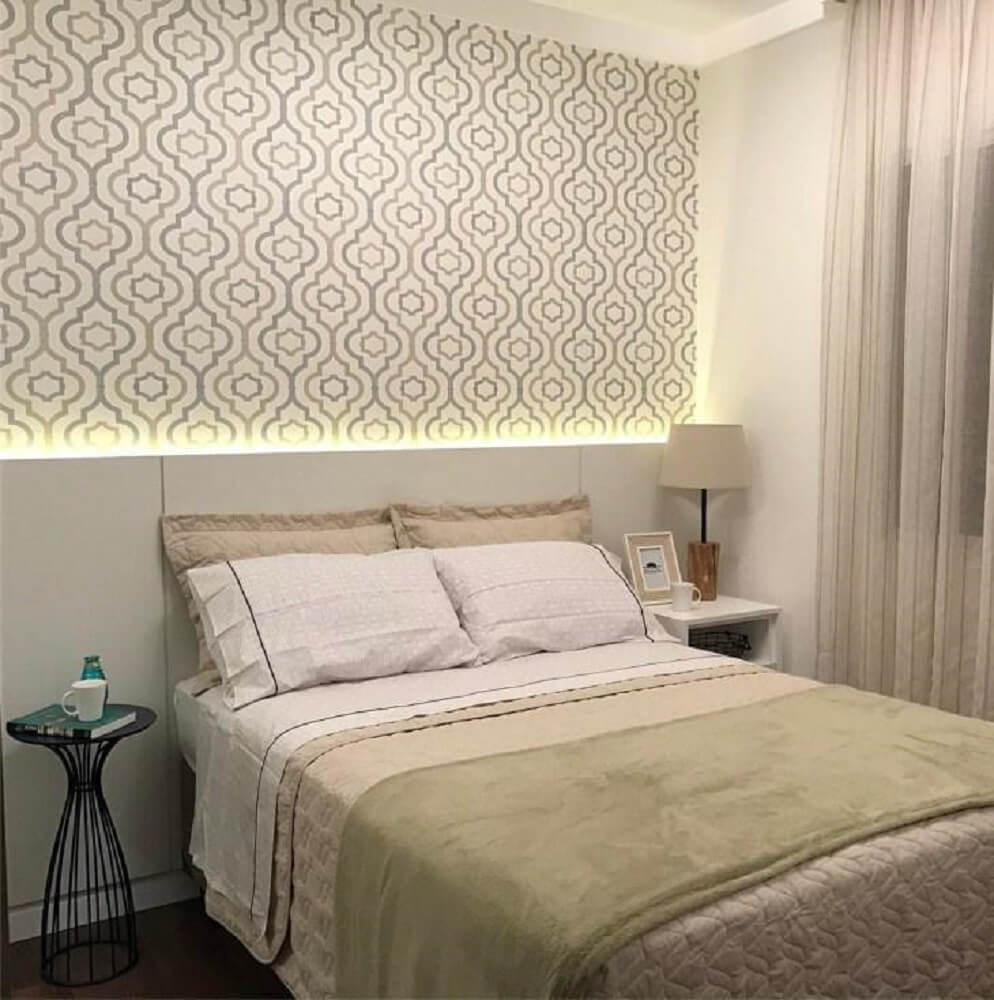 Cores de Papel de Parede que Ampliam Ambientes Pequenos