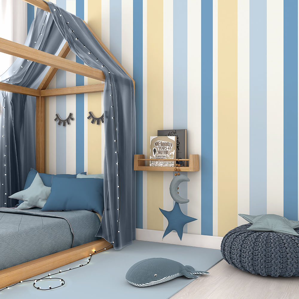 papel de parede safari infantil