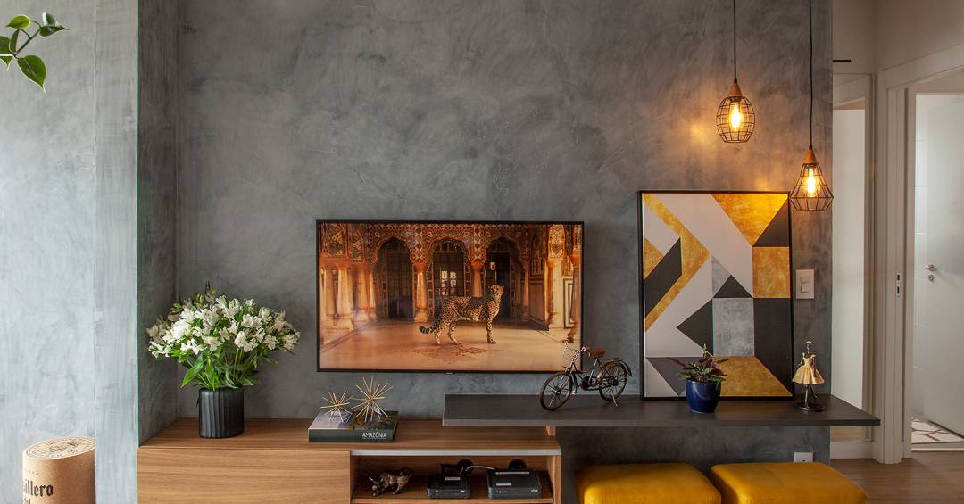 como aplicar cimento queimado em parede de drywall