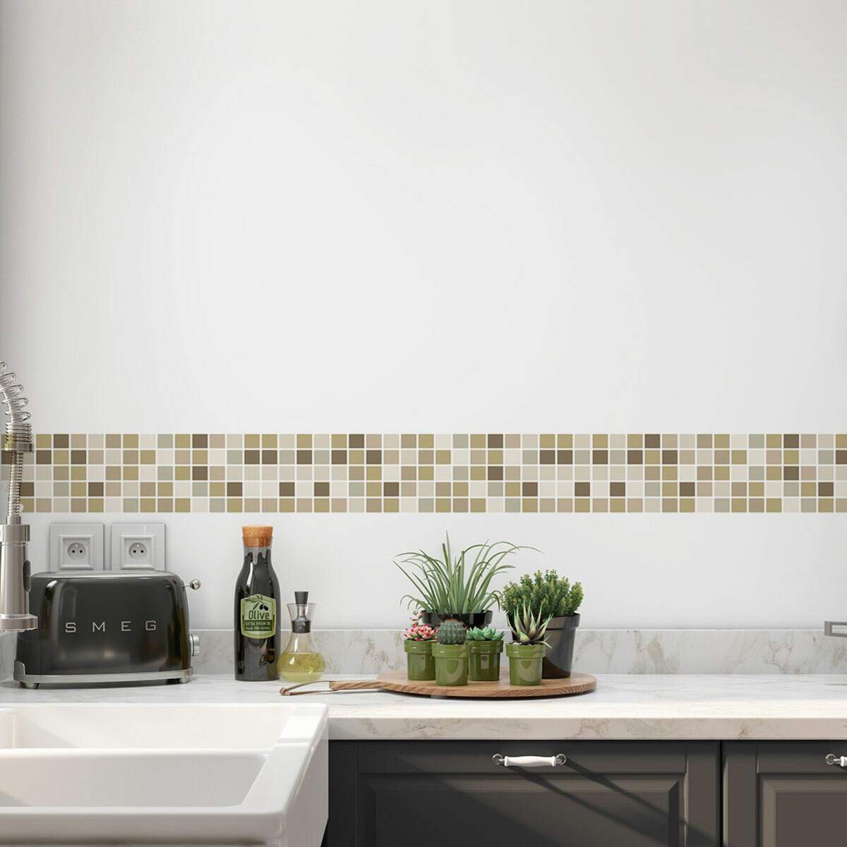 DIY: Aplicação de Pastilhas Adesivas na Cozinha Passo a Passo