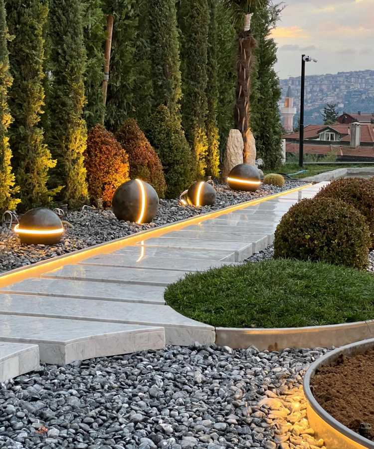 pedra jardim