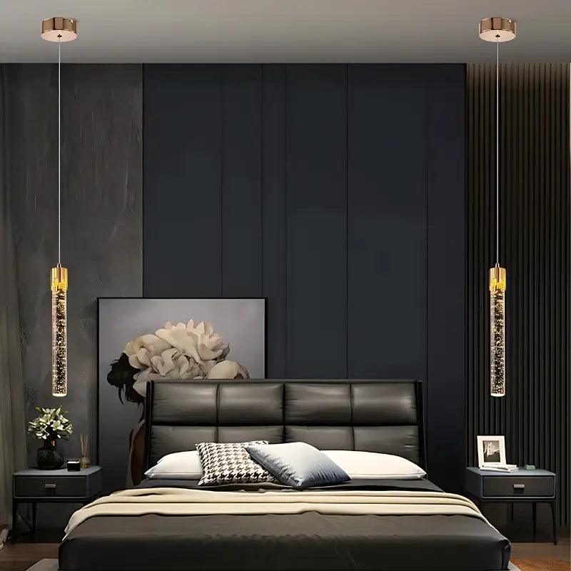 Comparativo: Pendentes x Arandelas na iluminação de cabeceira