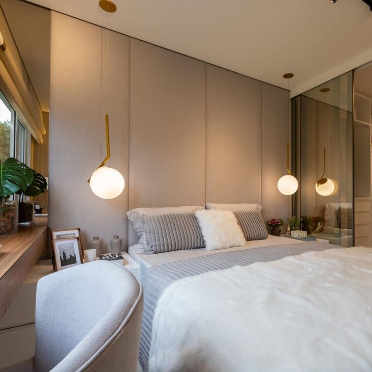 Dicas de iluminação para criar um quarto de casal aconchegante