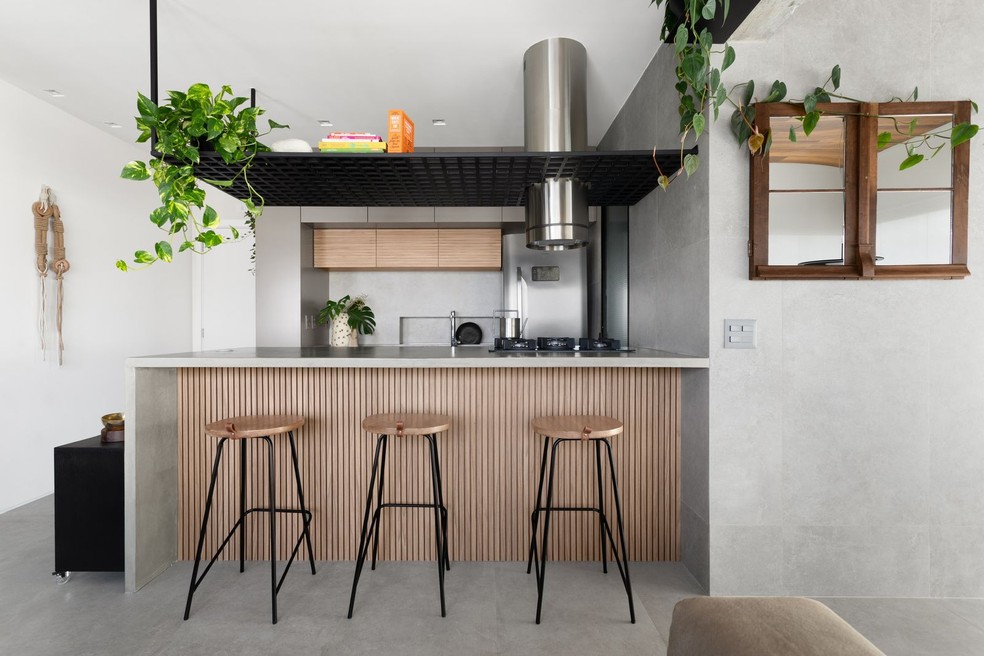 peninsula de cozinha pequena ideias